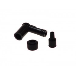 Krytka zapalovací svíčky -NGK- Standardní 90° 5ko- černá, na svíčku s kloboukem lb05e