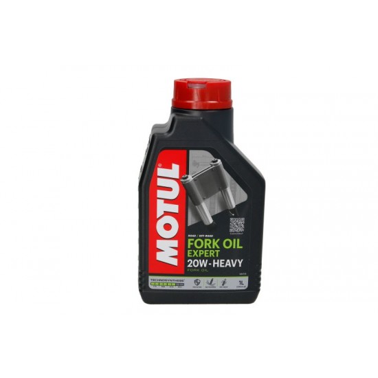 Oil -MOTUL- FORK OIL EXPERT 20W 1L semi-synthetic, for shock absorbers and forks