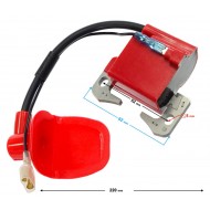 Zapalovací cívka -MORETTI- POCKET BIKE, červená, Tuning