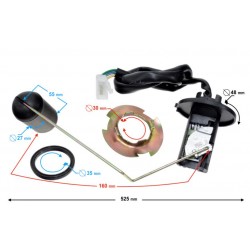 Hladinoměr -MORETTI- GY6 (4-taktní) 50 ccm (139QMA/B) Falcon 2