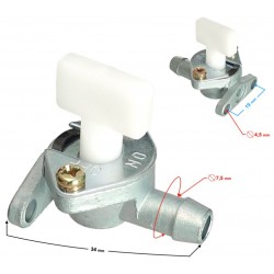 Benzinový kohout -MORETTI- ATV 50/80/110cc