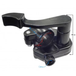 Konzola plynu -MORETTI- palec plynu pro ATV 50/70/110ccm. 8mm pouzdro