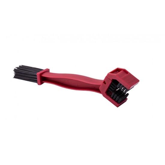 Brush -EU- for chain cleaning, red