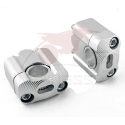 Adaptér pro řidítka -EU- φ22mm, šedá