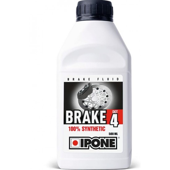 Brake fluid -IPONE- DOT 3 and 4 500ml