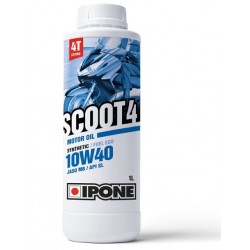 Olej -IPONE- SCOOT4 polosyntetický 10w40 1L