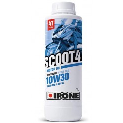 Olej -IPONE- SCOOT4 polosyntetika 10w30 1L