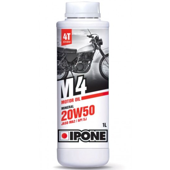 Oil -IPONE- M4 SCOOT mineral 20w50 1L