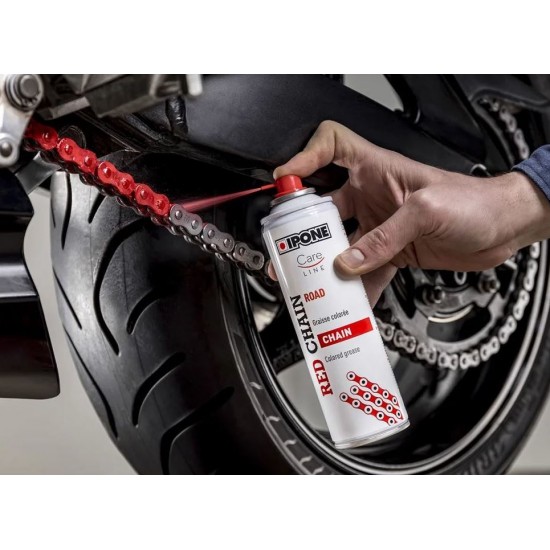 Chain spray -IPONE- RED CHAIN ROAD, red 250ml