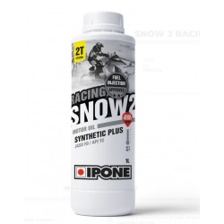 Olej -IPONE- SNOW RACING 2T pro sněžné skútry, s jahodovým aroma 1L