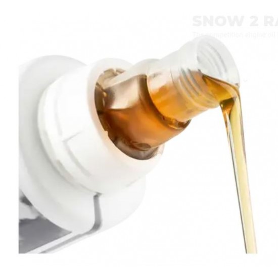 Olej -IPONE- SNOW RACING 2T pro sněžné skútry, s jahodovým aroma 1L