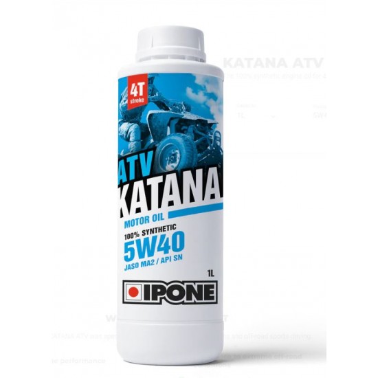 Olej -IPONE- KATANA ATV 5W40 1L