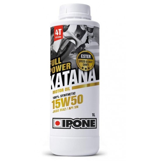 Oil -IPONE- FULL POWER KATANA full-synthetics 4T 15W50 1L