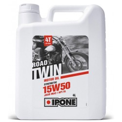 Olej -IPONE- ROAD TWIN polosyntetický 4T 15W50 4L