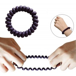 Klíčenka -EU- černá elastická