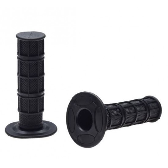 Grips -WM- Ф22mm/24mm, length 118mm, squares black