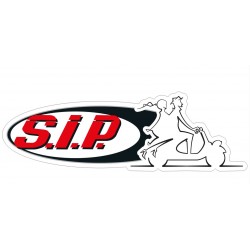 Nálepka -SIP- 32x95mm, dvojice na skútru